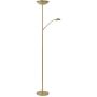 Lucide ZENITH 19791/24/02 Stojací lampa 2x20w/led 3000k 1600lm+320lm ip20