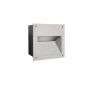 Norlys NAMSOS 5011AL Vestavěná schodišťová lampa 1x6.9W/LED 4000K 960LM IP65