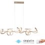 Paul Neuhaus CURLS 19033-60 Závěsná lampa 4x45W/LED 3000k 5320lm ip20