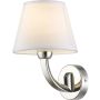 Cosmolight ATLANTA W01827NI Nástěnná lampa 1x40W/E14 IP20