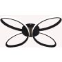 Zuma Line ROSENTRA C241060002 Stropní lampa 1x28W/LED 3000k 1900lm ip20