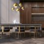 Maytoni FERMI P140-PL-170-5-G Závěsná lampa 5x60W/E27