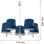 Argon BOLZANO 2074 Lustr 5x15W/E27 IP20
