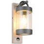 Trio SAMBESI 204169135 Nástěnná lampa 1x28w/e27 ip44