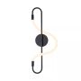 Zuma Line BALBO 20006WB-BK Nástěnná lampa 1x10W/LED 3000K|4000K|6000K 870lm IP20