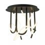 Zuma Line BALBO 2023573-BK Stropní lampa 1x45W/LED 3000K|4000K|6000K 3830lm IP20