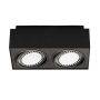 Zuma Line BOXY 20075-BK Nástěnné osvětlení 2x15W/GU10