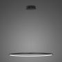 Altavola Design Ledowe okręgi LA073/P_80_in_4k_43W_black Závěsná lampa 1x43W/LED 4000K 2970lm IP20
