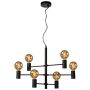 Lucide LEANNE 21421/06/30 Závěsná lampa 6x60w/e27 ip20
