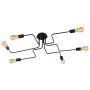 Lucide LESTER 21112/06/30 Stropní lampa 6x40w/e27 ip20