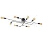 Lucide LESTER 21112/08/30 Stropní lampa 8x40w/e27 ip20