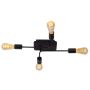 Lucide LESTER 21118/04/30 Stropní lampa 4x60w/e27 ip20