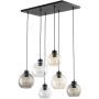 TK Lighting CUBUS 2164 Závěsná lampa 6x60W/E27