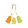 TK Lighting WIRE COLOUR 2106 Stropní lampa 3x60W/E27