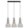 TK Lighting LONG 2209 Závěsná lampa 3x60W/E27