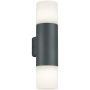 Trio HOOSIC 224060242 Nástěnná lampa 2x28w/e27 ip44