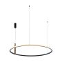 Zuma Line CLAUD 22808-WOOD Závěsná lampa 1x42W/LED 3000K|4000K|6000K 1750lm IP20