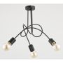 Alfa TANGO BLACK 23173 Stropní lampa 3x60W/E27