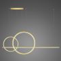 Altavola Design Linea No.4 LA087/P2X_60_40_150_4k_gold Závěsná lampa 3x57W/LED 3000K 3420lm IP44