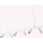Ideal Lux DYNAMITE 231433 Závěsná lampa 6x28W/GU10 ip20