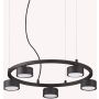 Ideal Lux MINOR 235516 Závěsná lampa 5x9W/GX53 ip20