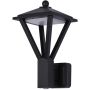 Italux Bons OWL-22474-BK Nástěnná lampa 1x12W+3W/LED 3000K 590lm IP54
