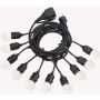 Ideal Lux FIESTA 246796 Girlanda 10x15W/E27 ip44