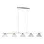 Prezent SYDNEY 25025 Závěsná lampa 5x40W/E14 IP20