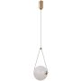 Italux Rastia PND-34361-M-HBR-OPAL Závěsná lampa 1x9W/LED 3000K 975lm IP20