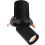 Italux Termo SPL-50310-1R BK Bodové světlo 1x10W/GU10 IP20