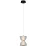 Italux Tica PND-83949-1-BK Závěsná lampa 1x8W/LED 3000K 430lm IP20