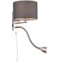 Trio HOTEL 271170211 Nástěnná lampa 2x43w/led+e14 3000k 310lm ip20