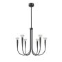 Zuma Line BOSTON P0603-06F-P7B1 Závěsná lampa 6x60W/Led 3000K 3300lm IP20