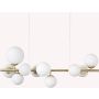 Ideal Lux PERLAGE 283791 Závěsná lampa 10x15W/G9 ip20