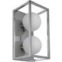 Italux Daisy MB-BR4367-W2 CH Nástěnná lampa 2x4W/G9 IP20