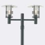 Norlys STOCKHOLM 283B Pouliční lampa 2x9W/E27 IP54