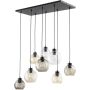 TK Lighting CUBUS 2834 Závěsná lampa 8x15W/E27 LED