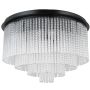 Italux Naute PLF-40931-9A-BK Stropní lampa 9x40W/E14 IP20