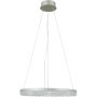 Italux Barlo PND-34526-M-SILV Závěsná lampa 1x22W/LED 3000K/4000K/6000K IP20