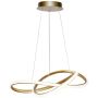 Italux Almera PND-64728-GD Závěsná lampa 1x32W/LED 3000K/4000K/6000K IP20