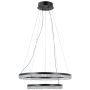Italux Barlo PND-34526-2L-BK Závěsná lampa 2x36W/LED 3000K/4000K/6000K 3100lm IP20