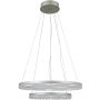 Italux Barlo PND-34526-2L-SILV Závěsná lampa 2x36W/LED 3000K/4000K/6000K IP20