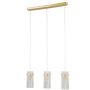 Italux Merto PND-40930-3B-GD Závěsná lampa 3x40W/E14 IP20