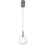 Italux Montes PND-02217-1-BRO Závěsná lampa 1x6W/LED 3000K/4000K/6000K 650lm IP20