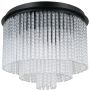 Italux Naute PLF-40931-7A-BK Stropní lampa 7x40W/E14 IP20