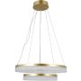 Italux Pantal PND-34533-2L-GD Závěsná lampa 2x36W/LED 3000K/4000K/6000K 3600lm IP20