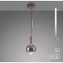 Paul Neuhaus BOWL 2284-23 Závěsná lampa 1x7,4W/LED 2700k 300lm ip20