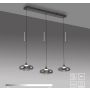 Paul Neuhaus POSH 15693-15 Závěsná lampa 3x6,3W/LED 3000k 1000lm ip20