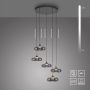Paul Neuhaus POSH 15694-15 Závěsná lampa 5x6,3W/LED 3000k 1450lm ip20