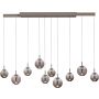 Paul Neuhaus PURE E-INFINITY 2221-97 Závěsná lampa 10x7W/LED 2200-5000k 1100lm ip20